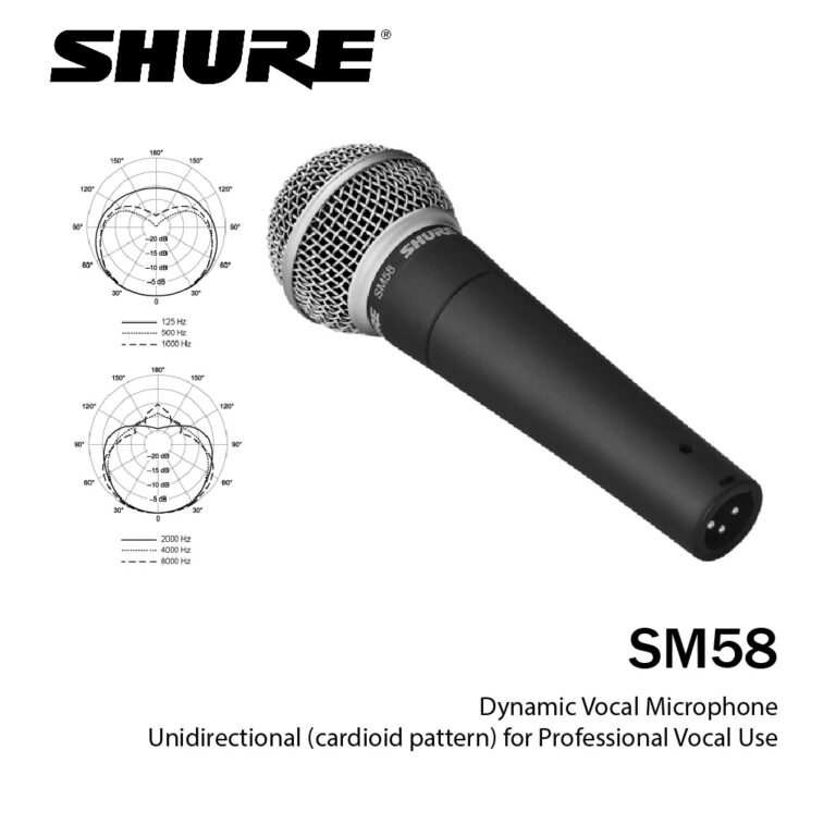 SHURE SM58 – ZTV BROADCAST SERVICES INC.