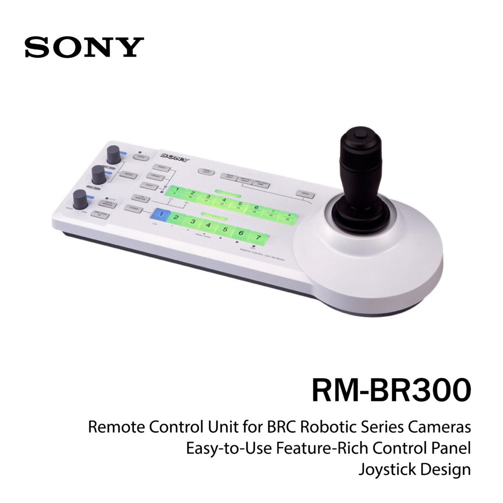 SONY RM-BR300 | ZTV BROADCAST SERVICES INC.