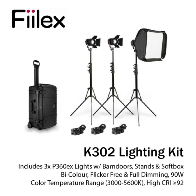 Digital Creator Package Camera Fiilex K302