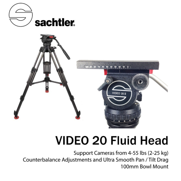 Video 20 Fluid Head